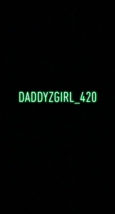 daddyzgirl_420 onlyfans leaked picture 1