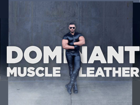 dommuscleleather onlyfans leaked picture 1