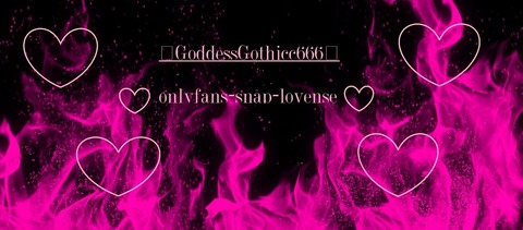 goddessgothicc666 onlyfans leaked picture 1
