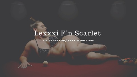 lexxxiscarletvip onlyfans leaked picture 1
