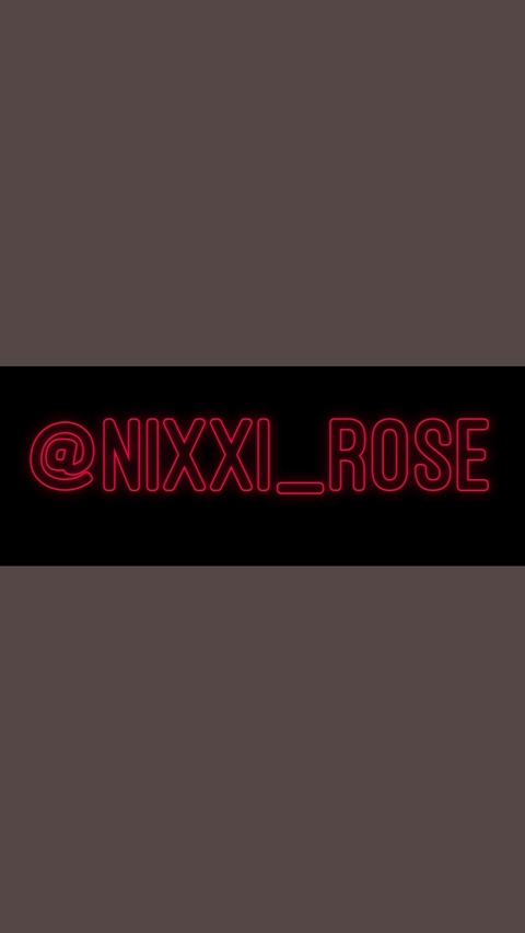 nixxi_rose onlyfans leaked picture 2