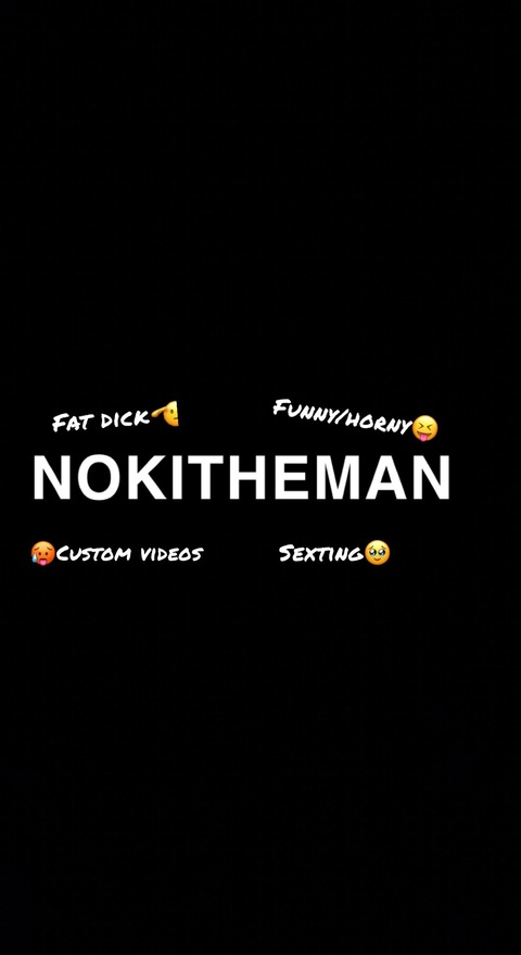 nokitheman onlyfans leaked picture 1