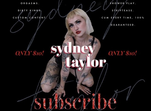 officialsydneytaylor onlyfans leaked picture 2