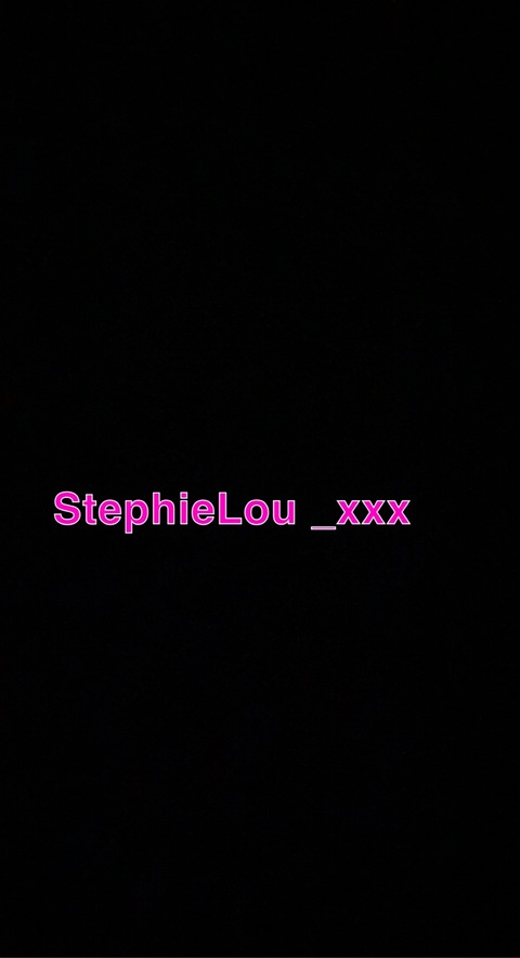 stephielou_xxx onlyfans leaked picture 1