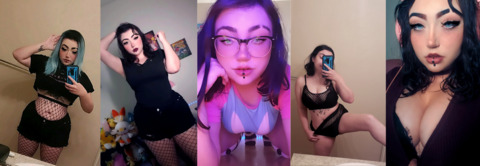 witchygothgf onlyfans leaked picture 2